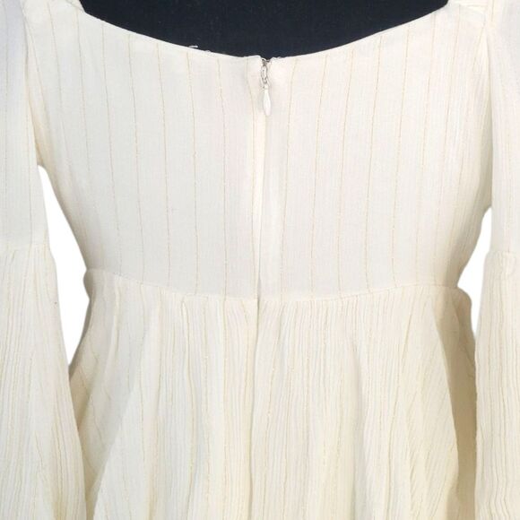 Tularosa Savannah Boho Dress in Ivory Size XS - Picture 6 of 10